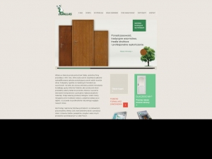 Drzwi wejściowe drewniane od firmy Dallas
